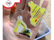 MÓC KHÓA HÌNH MÁY ĐÀO