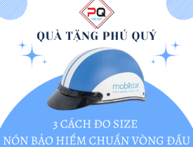 3 CÁCH ĐO SIZE NÓN BẢO HIỂM CHUẨN VÒNG ĐẦU