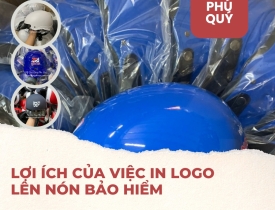 LỢI ÍCH CỦA VIỆC IN LOGO LÊN NÓN BẢO HIỂM