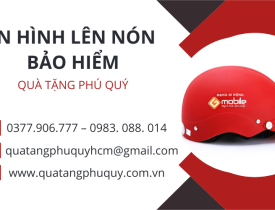 TỰ DO SÁNG TẠO VỚI DỊCH VỤ IN HÌNH LÊN NÓN BẢO HIỂM