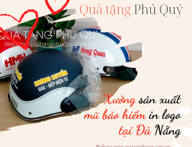 XƯỞNG SẢN XUẤT MŨ BẢO HIỂM IN LOGO TẠI ĐÀ NẴNG