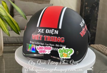 MỘT SỐ MẪU IN MŨ BẢO HIỂM QUẢNG CÁO TÂY NINH CHO BẠN THAM KHẢO