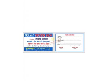 IN CARD VISIT CỬA HÀNG ĐIỆN MÁY