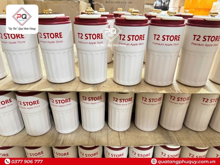 BÌNH GIỮ NHIỆT IN LOGO T2 STORE