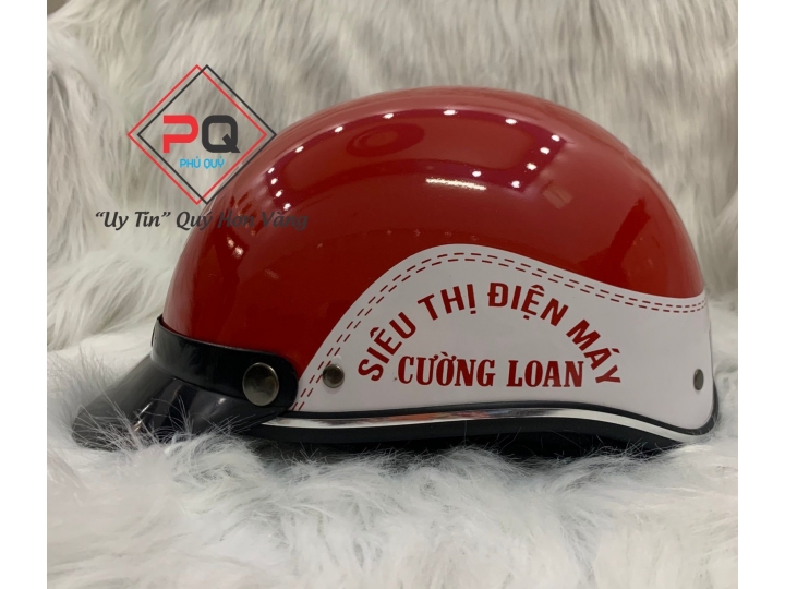 IN MŨ BẢO HIỂM CỬA HÀNG ĐIỆN MÁY