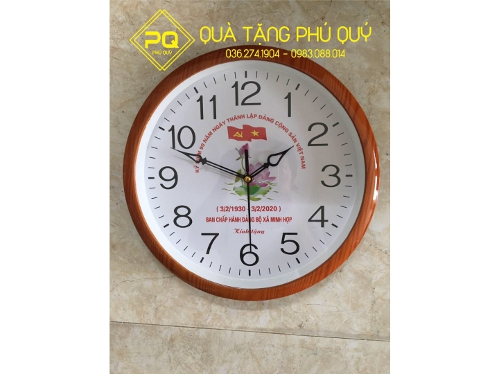 ĐỒNG HỒ HÌNH TRÒN, ĐƯỜNG KÍNH 30CM