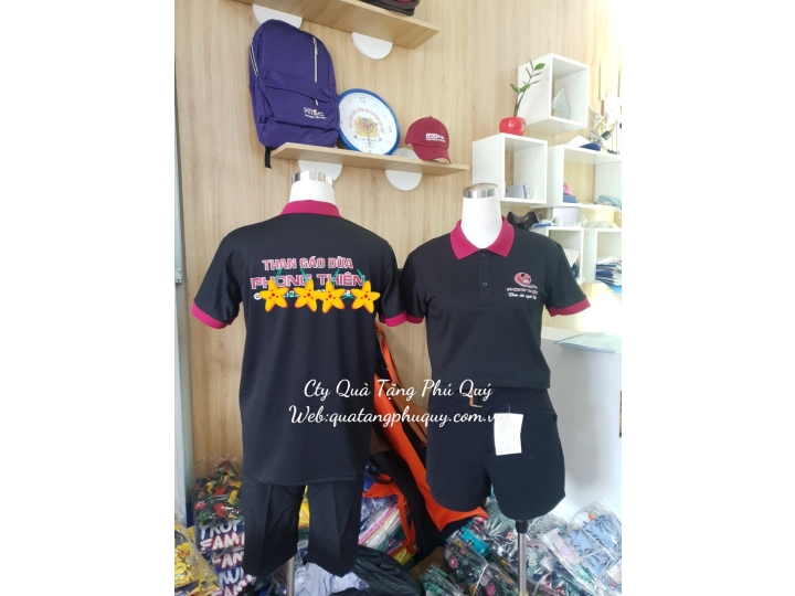 IN ÁO ĐỒNG PHỤC MÀU VÀNG